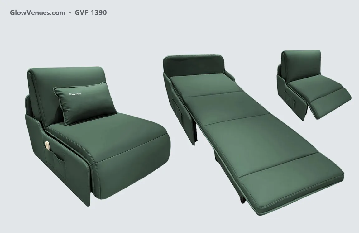 Electric gaming sofa bed for gaming cafes (GVF-1390), color option 4