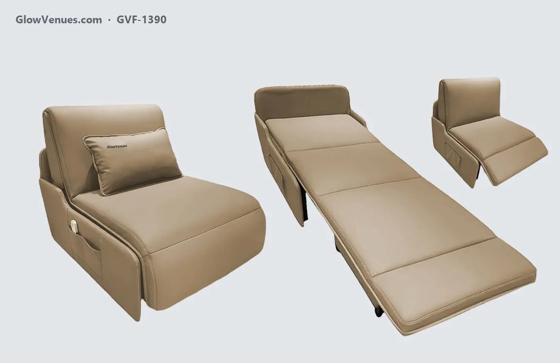 Electric gaming sofa bed for gaming cafes (GVF-1390), color option 6