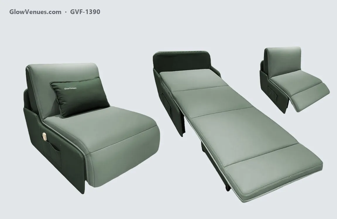 Electric gaming sofa bed for gaming cafes (GVF-1390), color option 7
