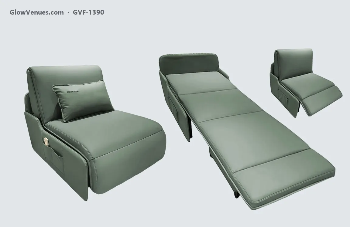 Electric gaming sofa bed for gaming cafes (GVF-1390), color option 8