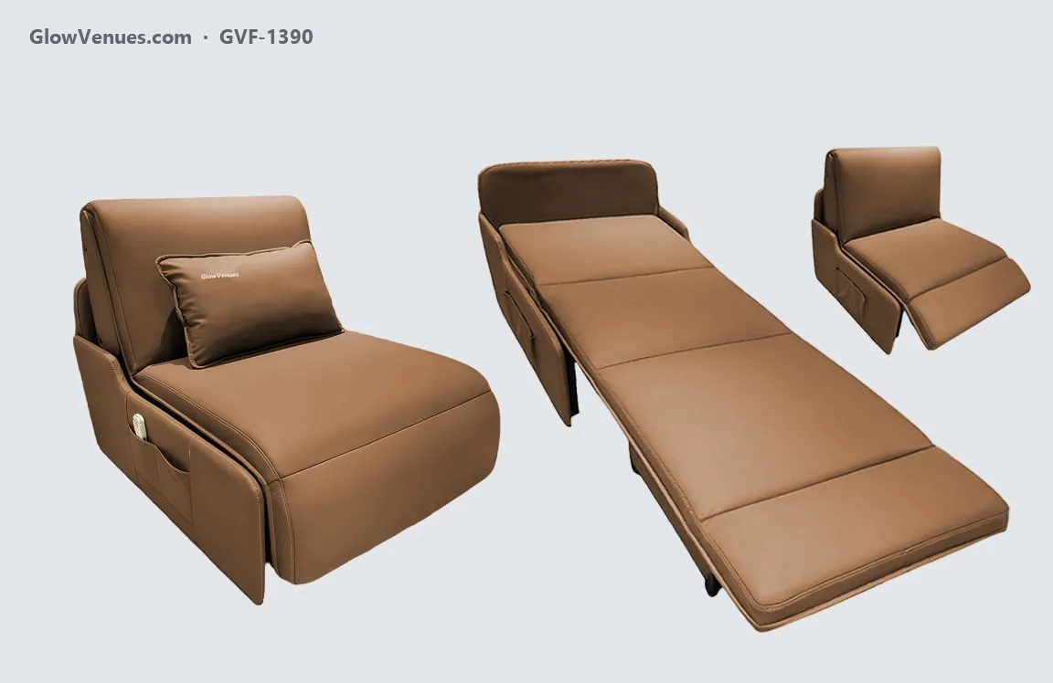 Electric gaming sofa bed for gaming cafes (GVF-1390), color option 9