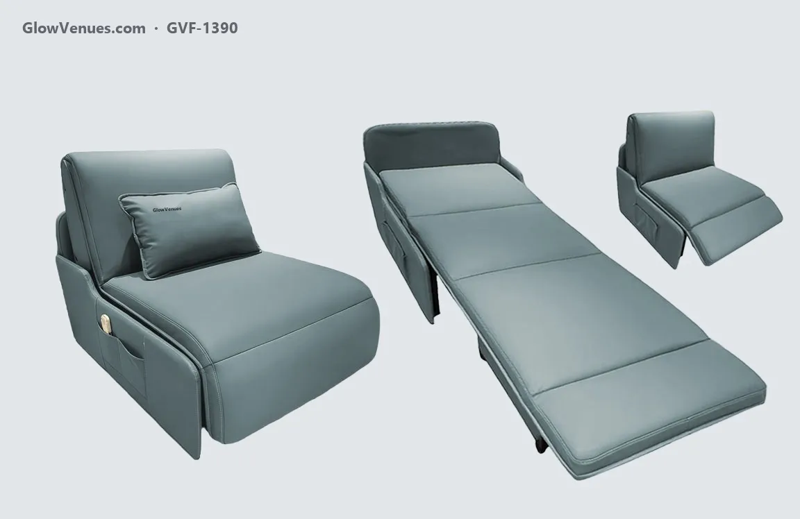 Electric gaming sofa bed for gaming cafes (GVF-1390), color option 11