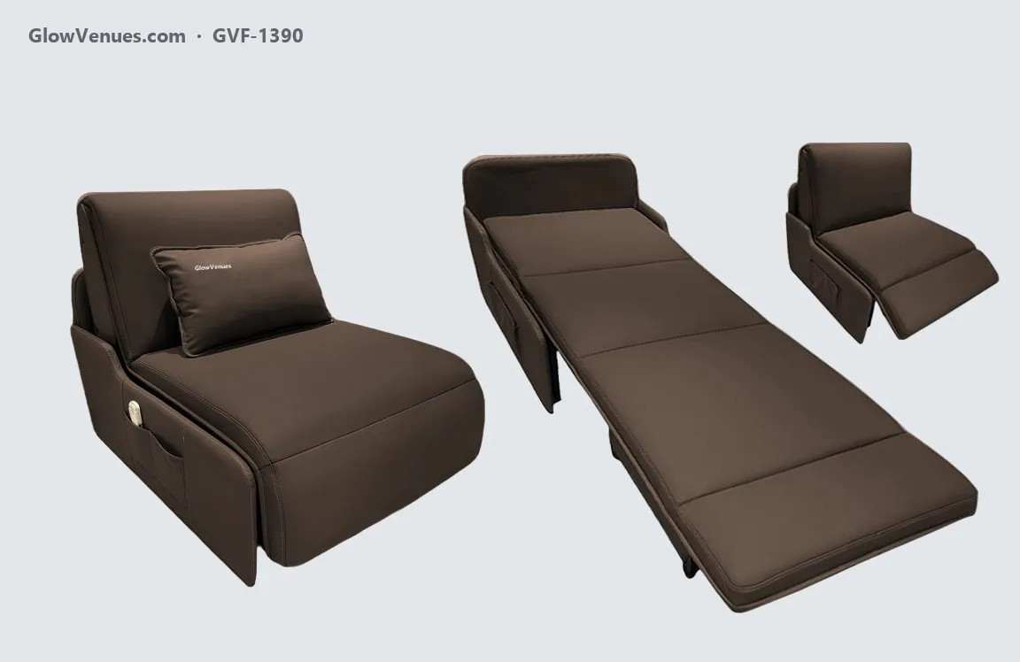 Electric gaming sofa bed for gaming cafes (GVF-1390), color option 13