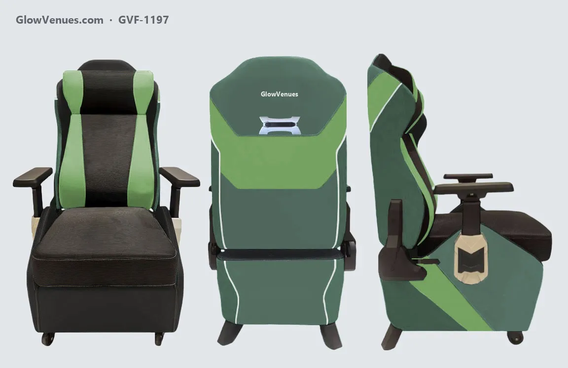 Esports lounge sofa chair, hexagon back (GVF-1197), color option 4