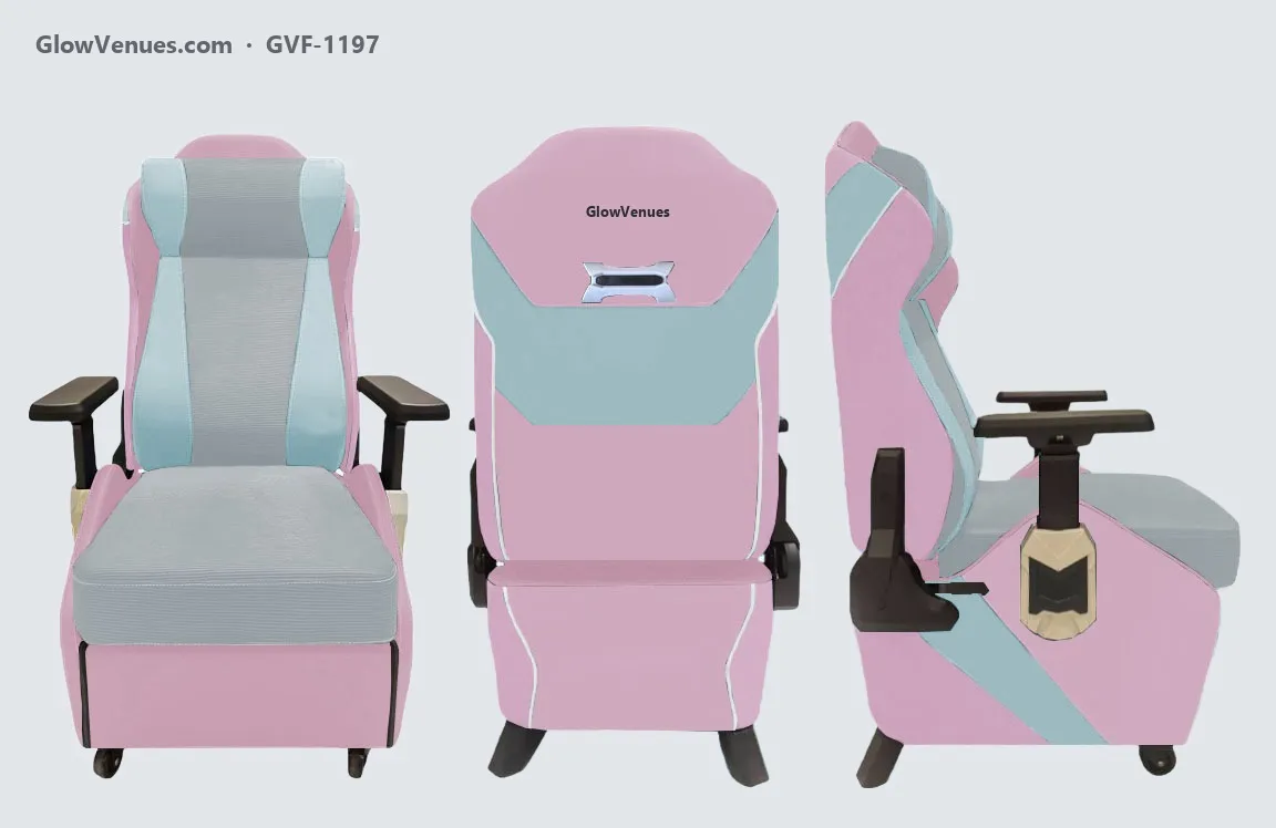 Esports lounge sofa chair, hexagon back (GVF-1197), color option 6