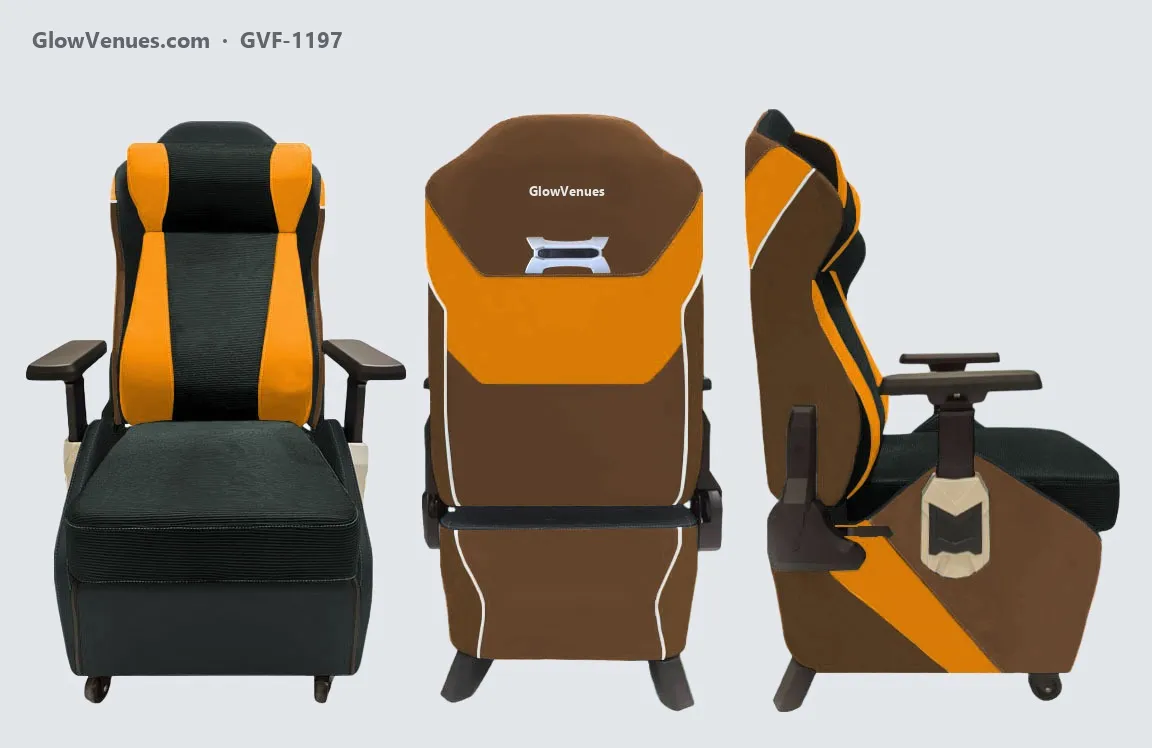Esports lounge sofa chair, hexagon back (GVF-1197), color option 7