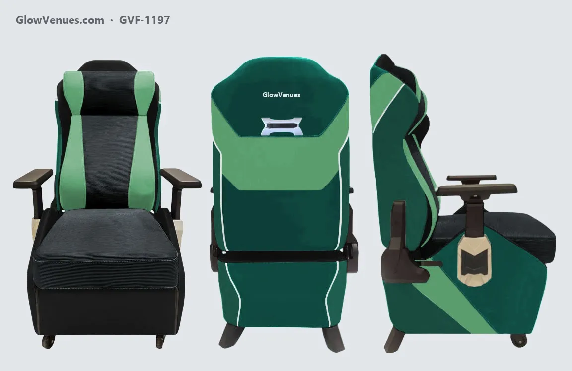 Esports lounge sofa chair, hexagon back (GVF-1197), color option 9