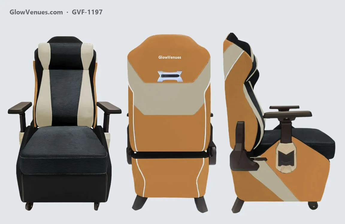 Esports lounge sofa chair, hexagon back (GVF-1197), color option 10