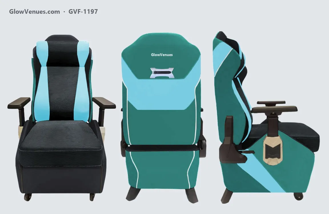 Esports lounge sofa chair, hexagon back (GVF-1197), color option 13