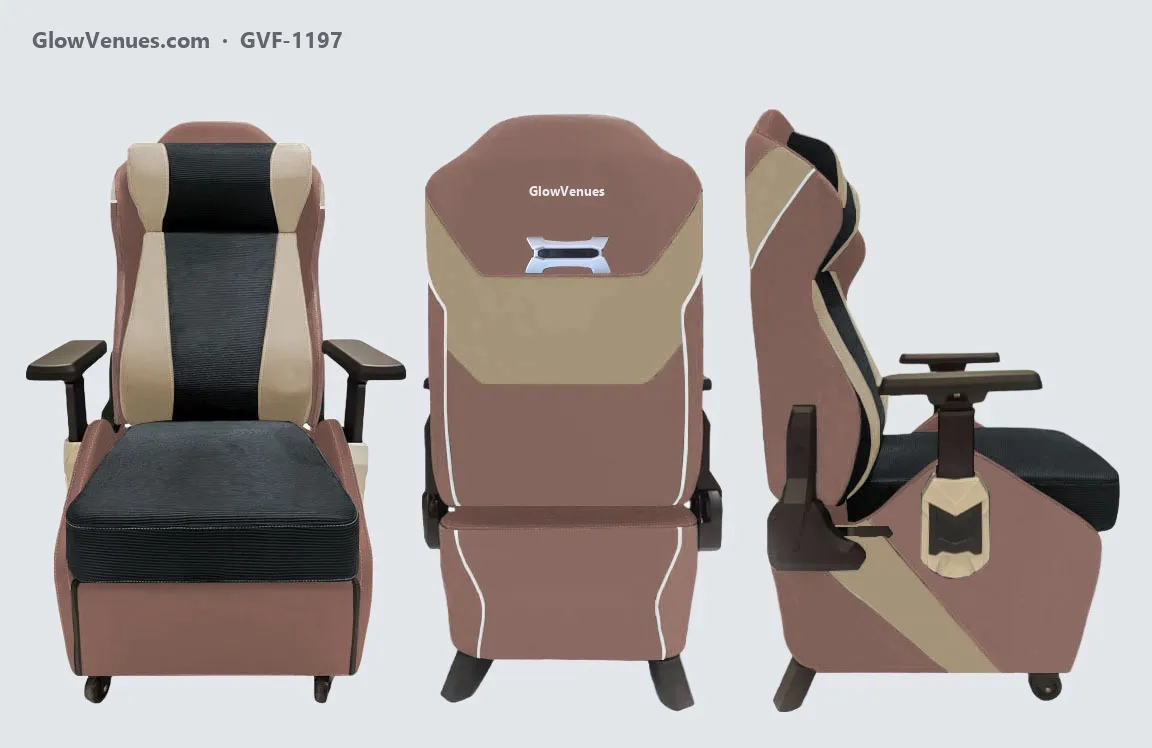 Esports lounge sofa chair, hexagon back (GVF-1197), color option 15