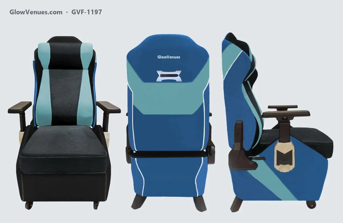 Esports lounge sofa chair, hexagon back (GVF-1197), color option 16