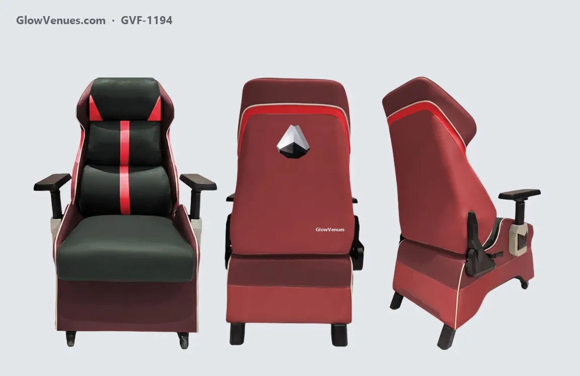 Gaming cafe sofa chair, framed back (GVF-1194), color option 3