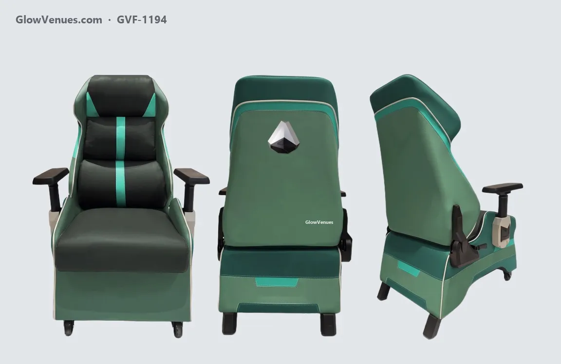 Gaming cafe sofa chair, framed back (GVF-1194), color option 5