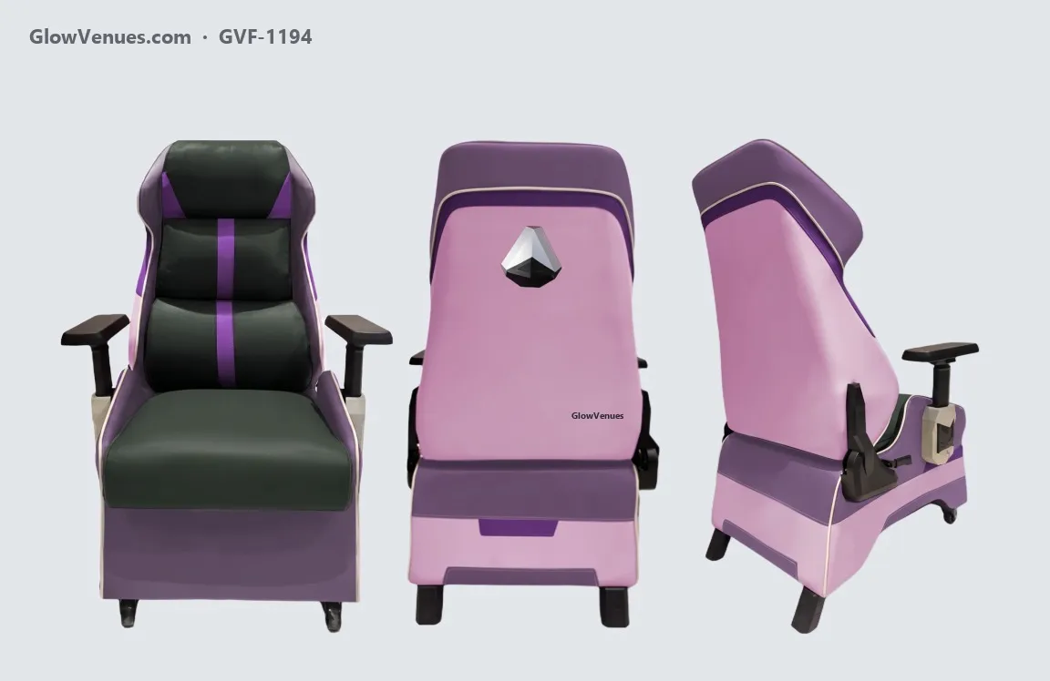Gaming cafe sofa chair, framed back (GVF-1194), color option 6