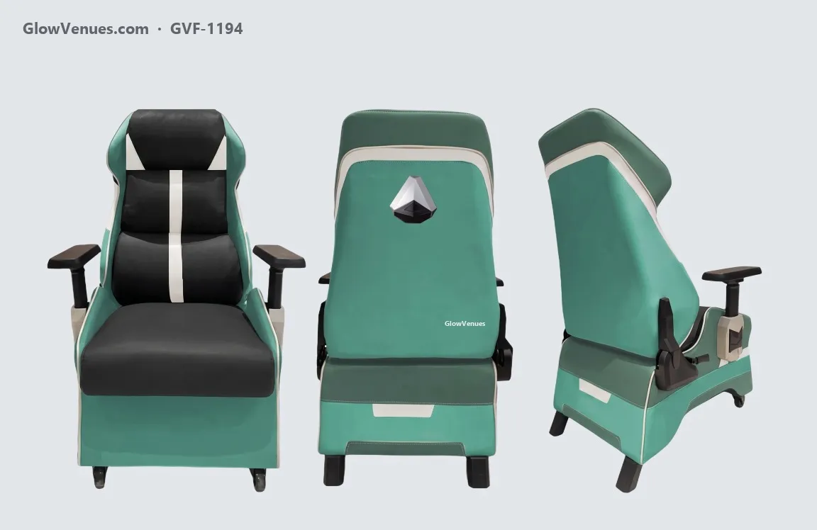 Gaming cafe sofa chair, framed back (GVF-1194), color option 8