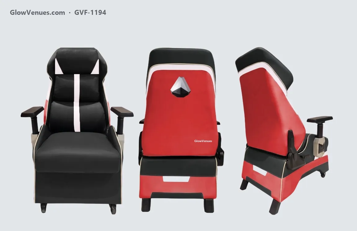 Gaming cafe sofa chair, framed back (GVF-1194), color option 10