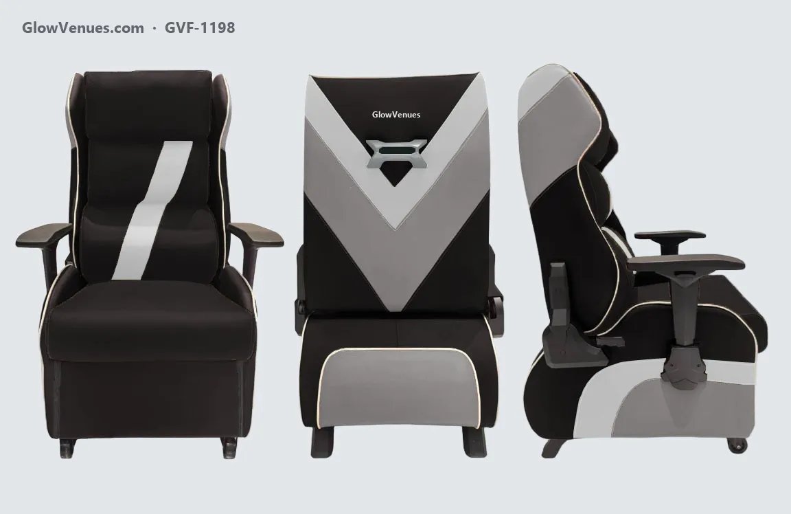 Gaming sofa chair for internet cafes, V-panel back (GVF-1198) (Gaming Furniture)