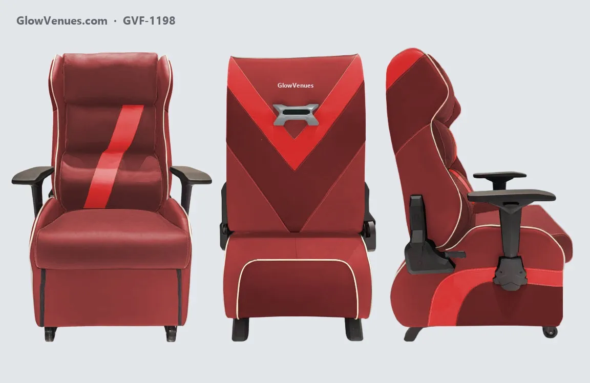 Gaming sofa chair for internet cafes, V-panel back (GVF-1198), color option 3