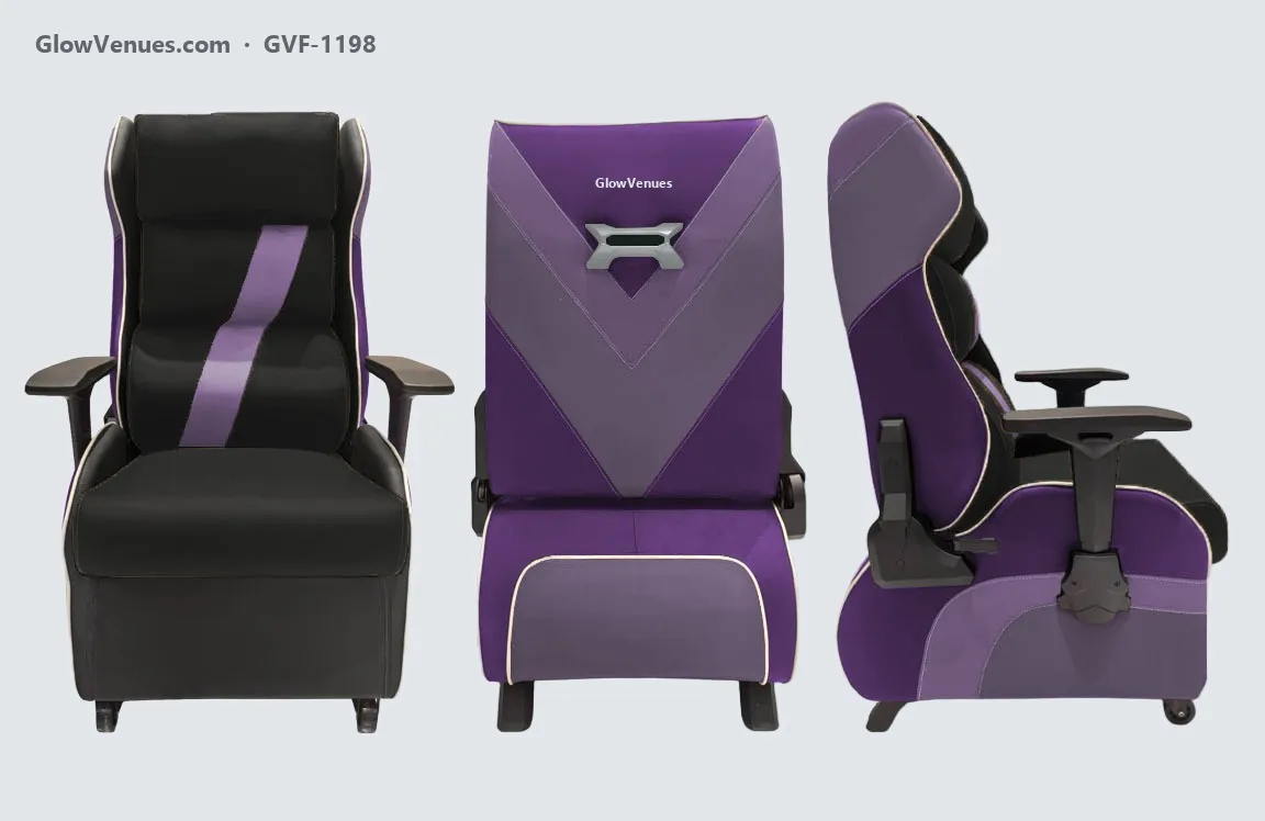 Gaming sofa chair for internet cafes, V-panel back (GVF-1198), color option 5