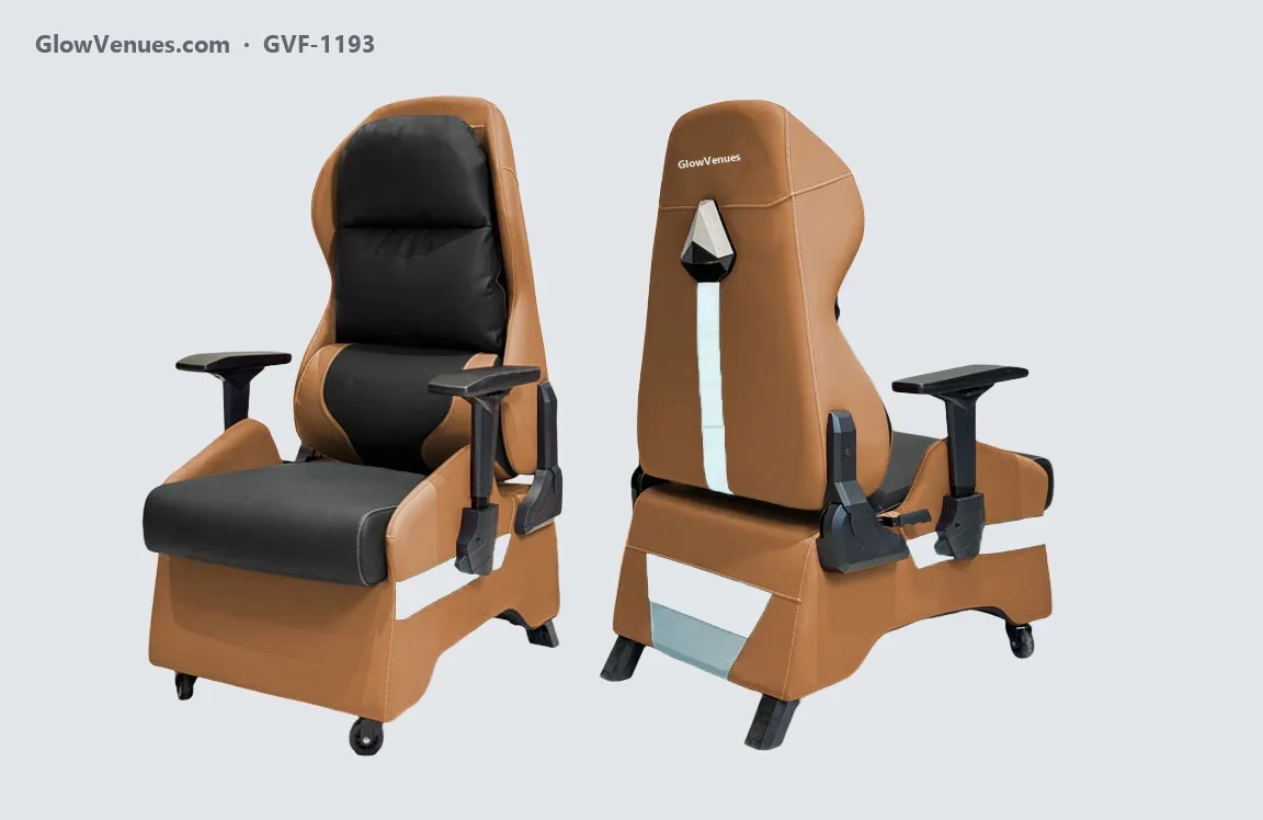 Gaming sofa chair with racing stripe (GVF-1193), color option 10