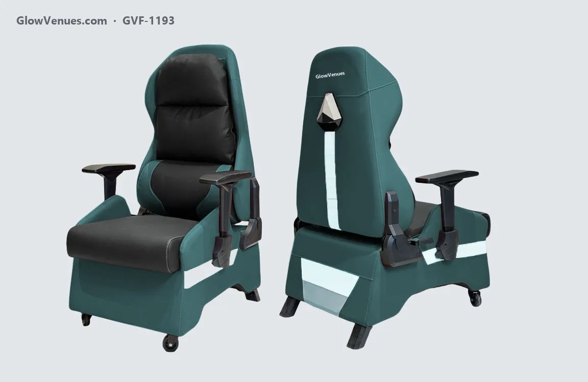 Gaming sofa chair with racing stripe (GVF-1193), color option 12