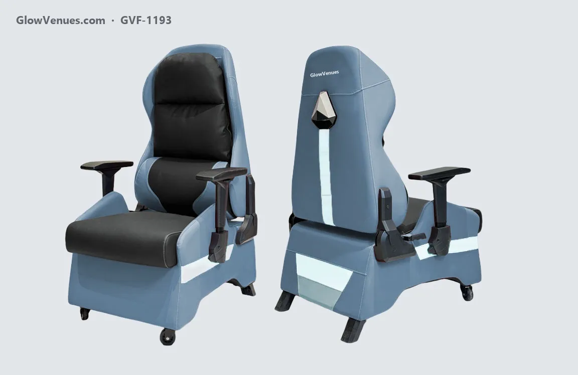 Gaming sofa chair with racing stripe (GVF-1193), color option 14