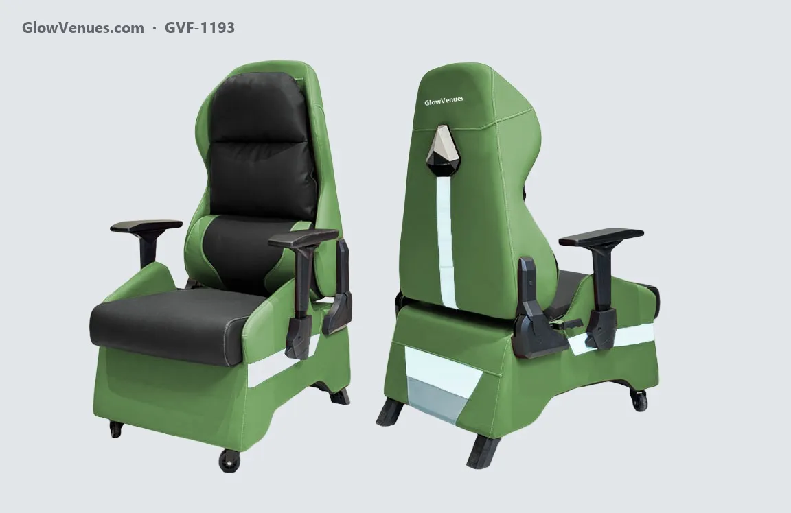 Gaming sofa chair with racing stripe (GVF-1193), color option 16