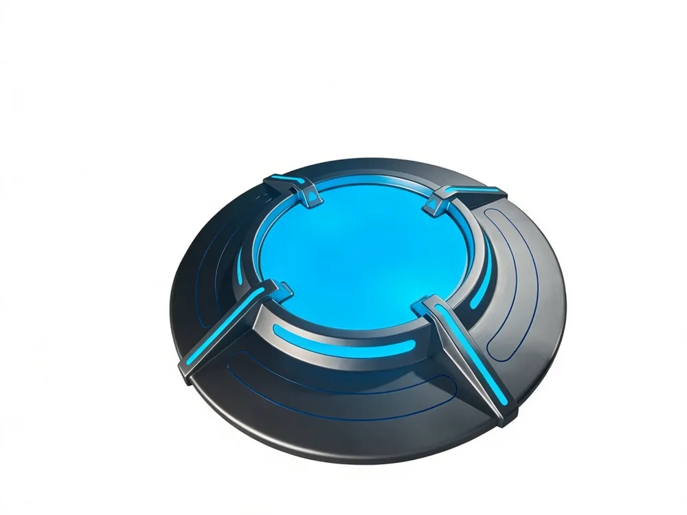 UFO saucer ceiling light (Q Series module) (Modules)