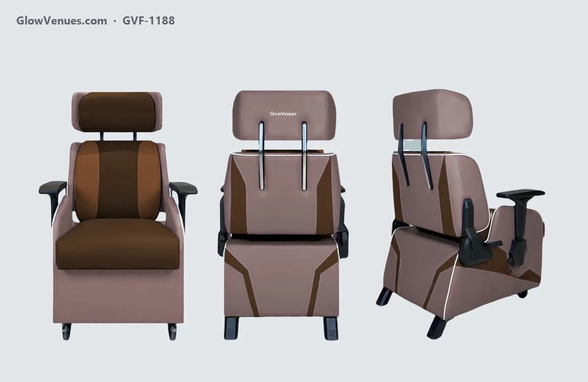 Reclining gaming sofa chair with adjustable headrest (GVF-1188), color option 13